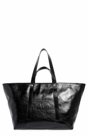 Bookish Day Off Leather Tote Bag