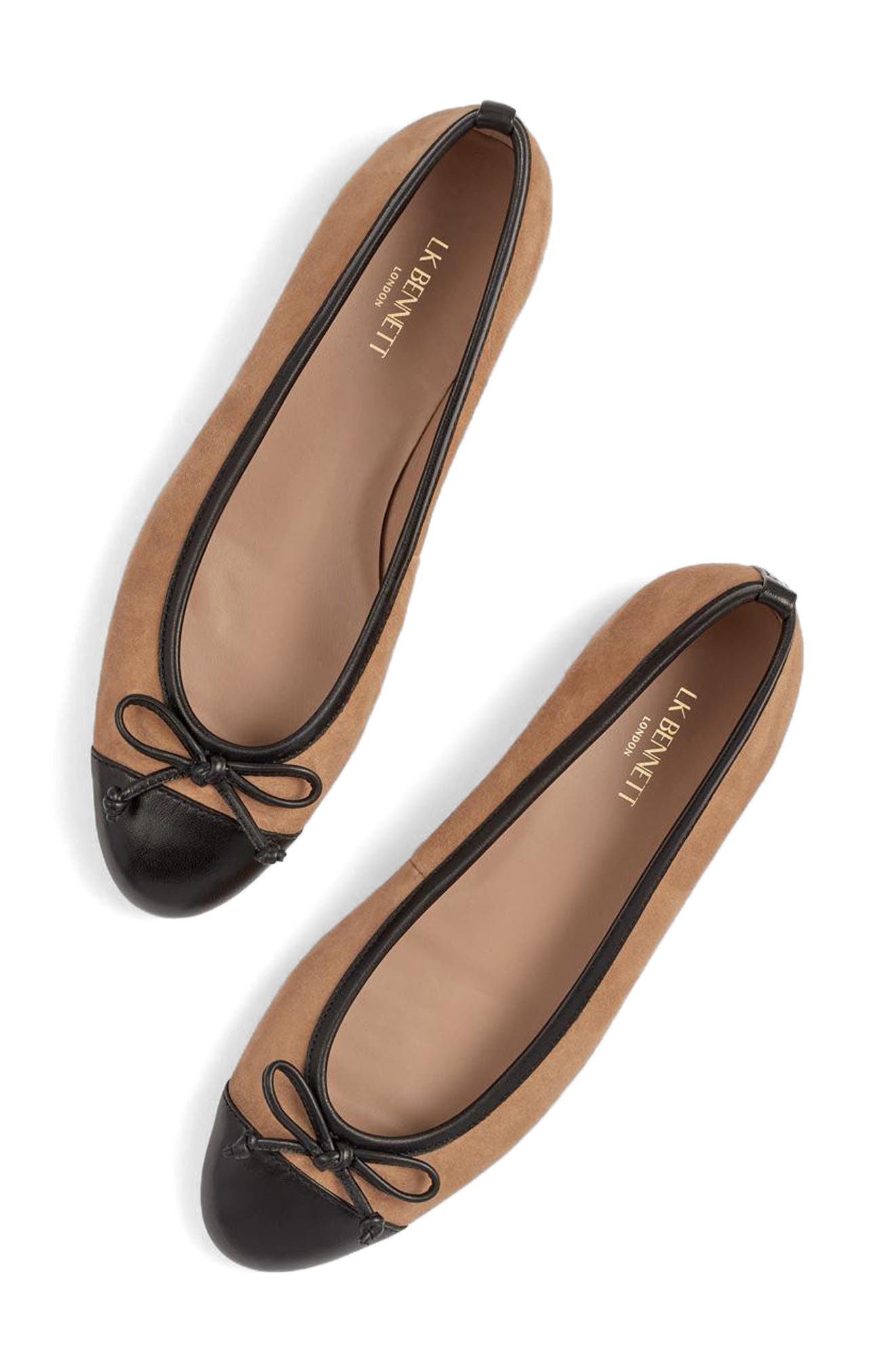 LK Bennett Kara Ballet Flat, Alternate, color, 