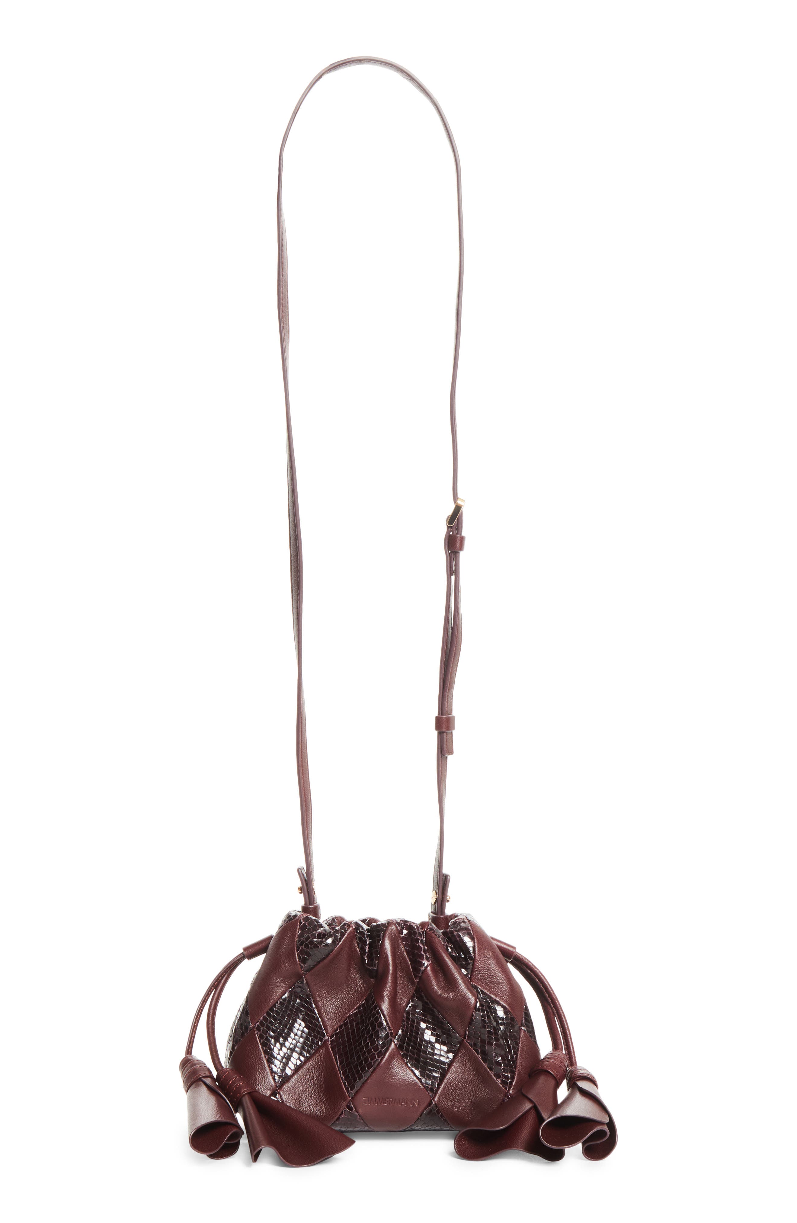 Small Cloud 91 Clutch, Alternate, color, MAHOGANY