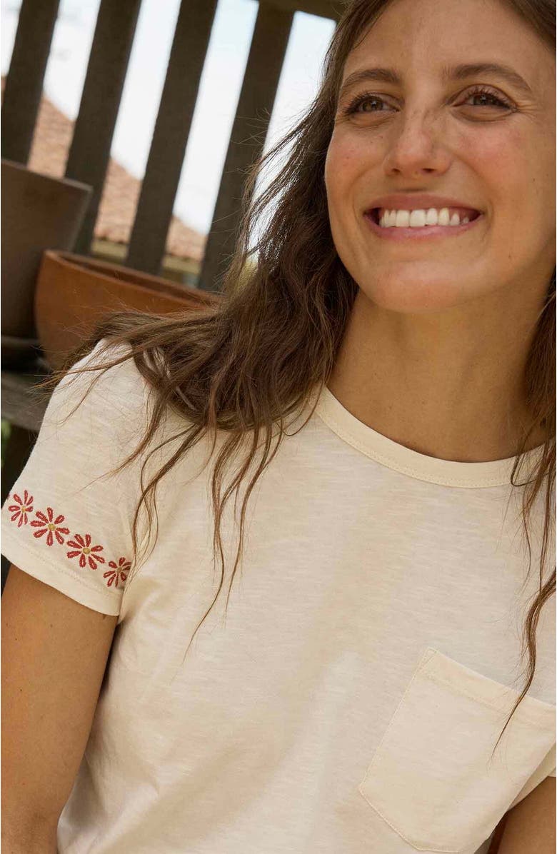 Toad & Co Women's Primo Short Sleeve Crew Embroidered, Alternate, color, 