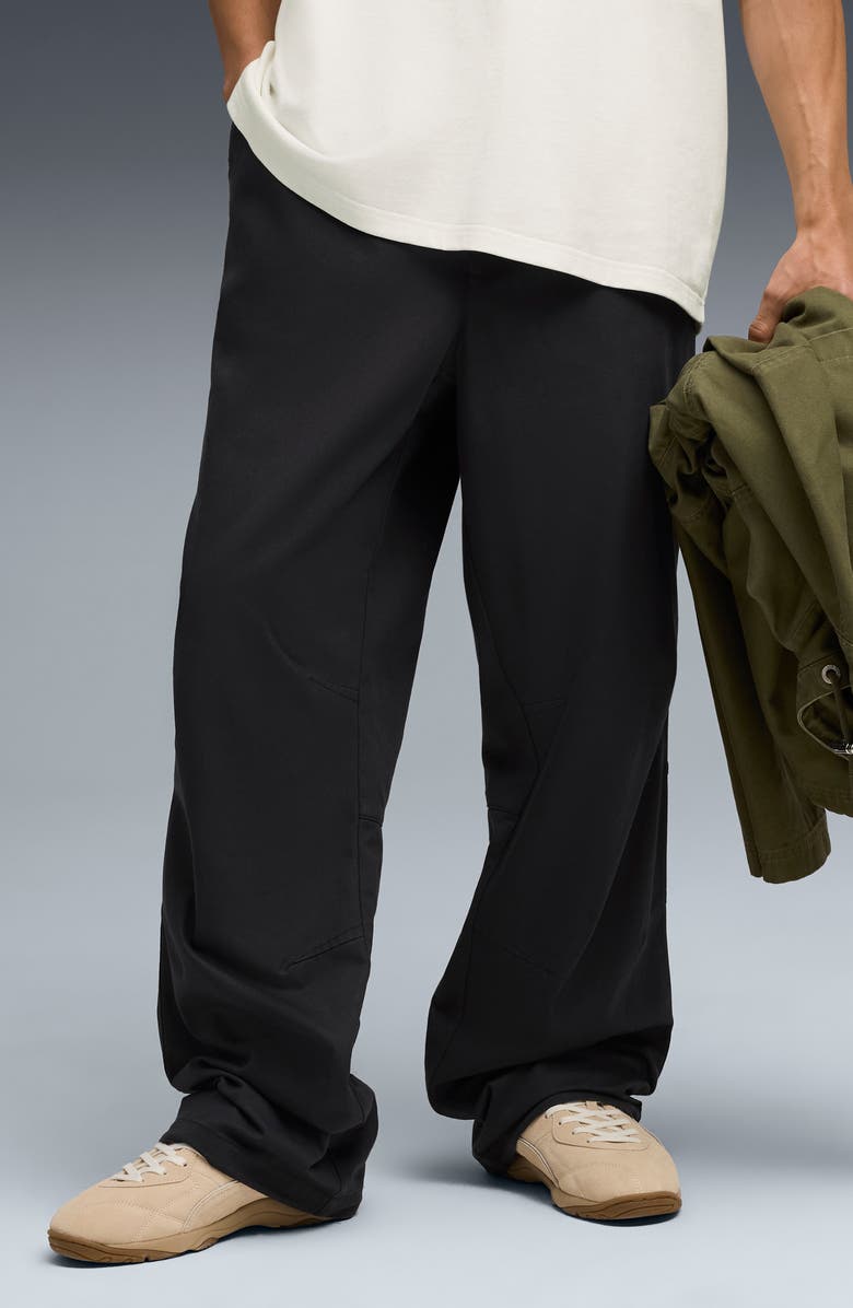 PUMA x Represent Cotton Pants, Main, color, Flat Dark Gray