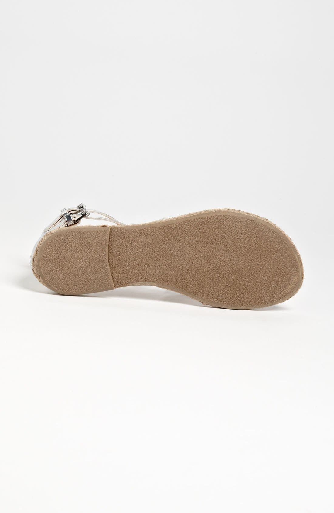 'Mazur' Sandal, Alternate, color, SILVER