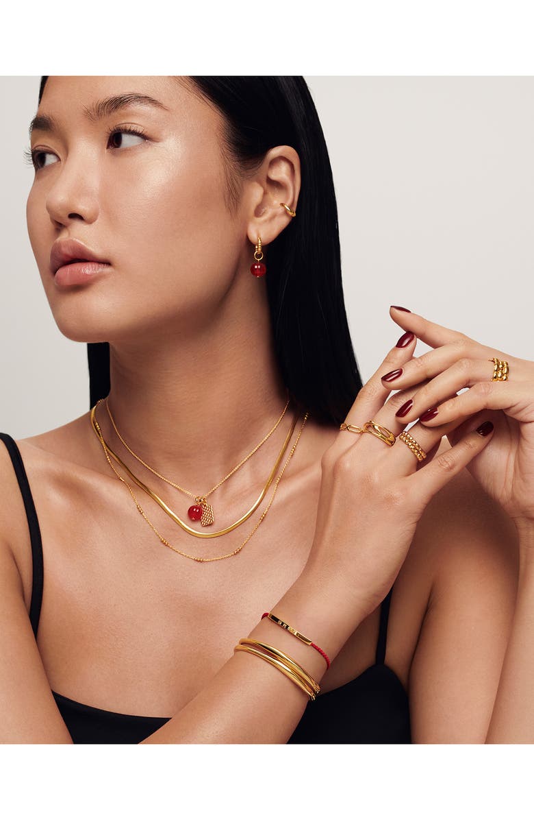 Monica Vinader Engravable Mini Linear Friendship Bracelet, Alternate, color, 