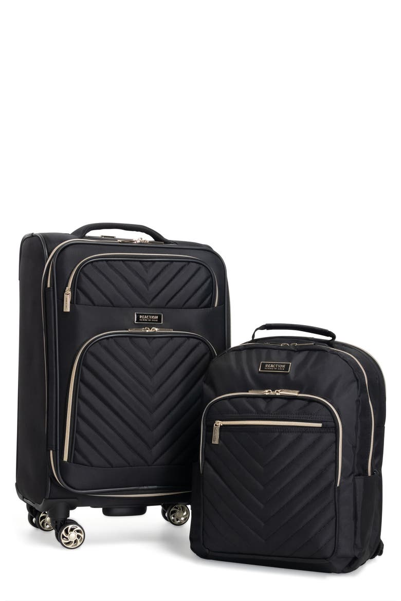 Chelsea Carry-On and Backpack Bundle Set, Main, color, BLACK