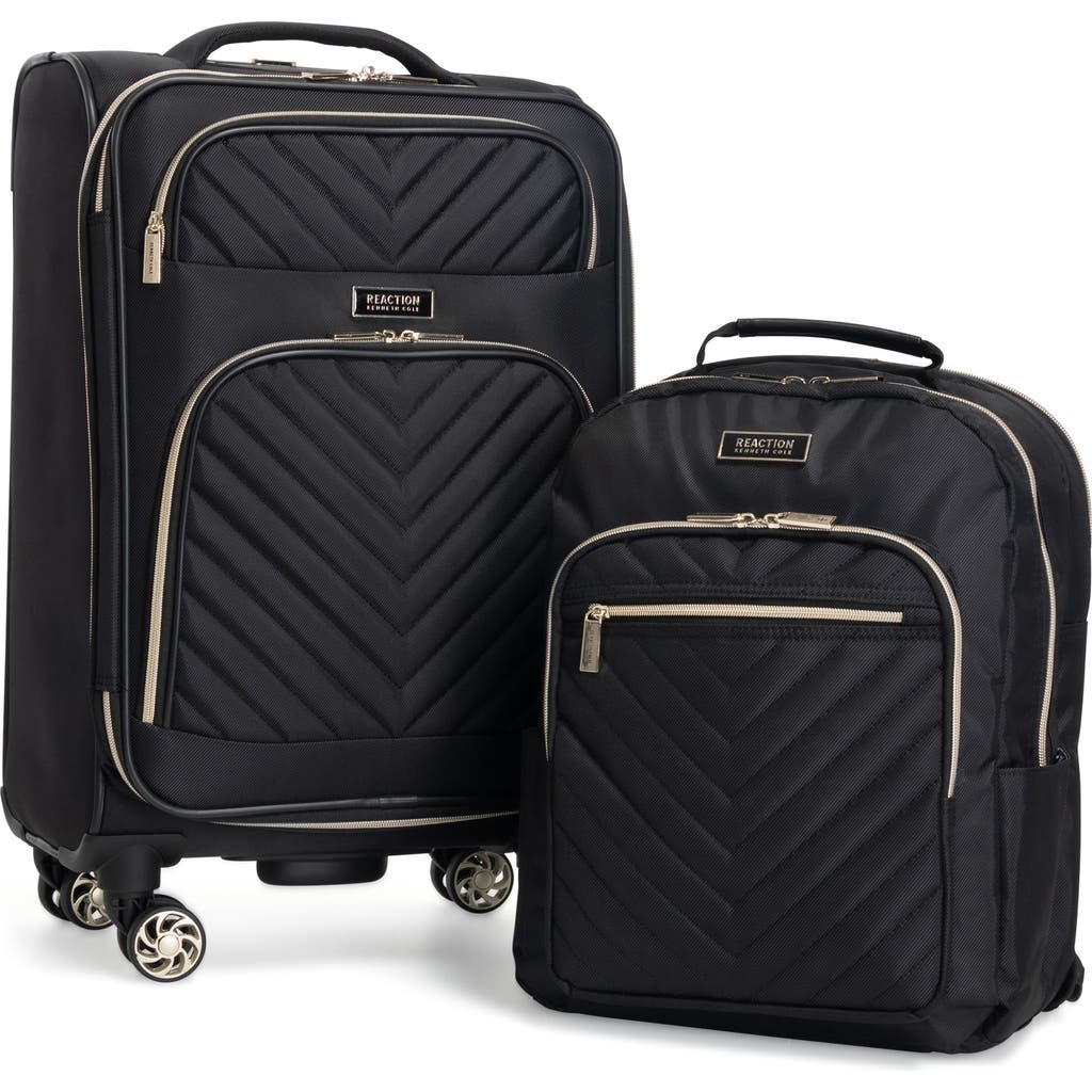 Kenneth Cole Reaction Chelsea Carry-On and Backpack Bundle Set in Black at Nordstrom Rack