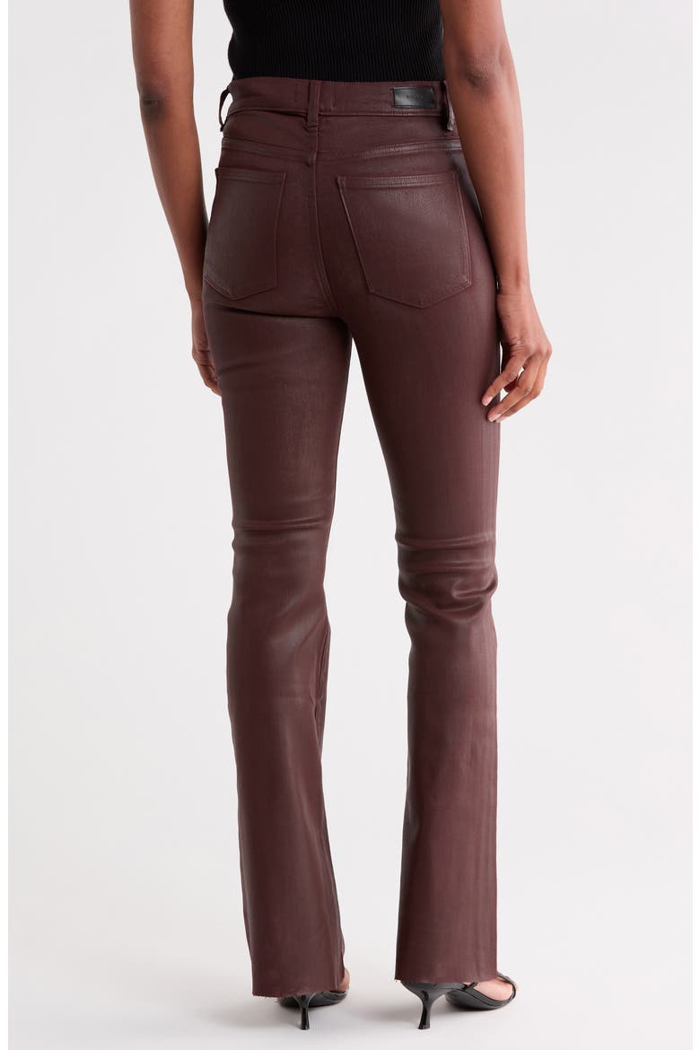 Bridget High Waist Bootcut Jeans, Alternate, color, SAFFRON COATED