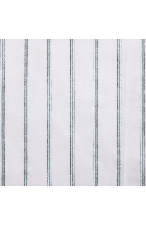 Stone Cottage Trenton Stripe 200-thread Count Cotton Percale Sheet Set In White