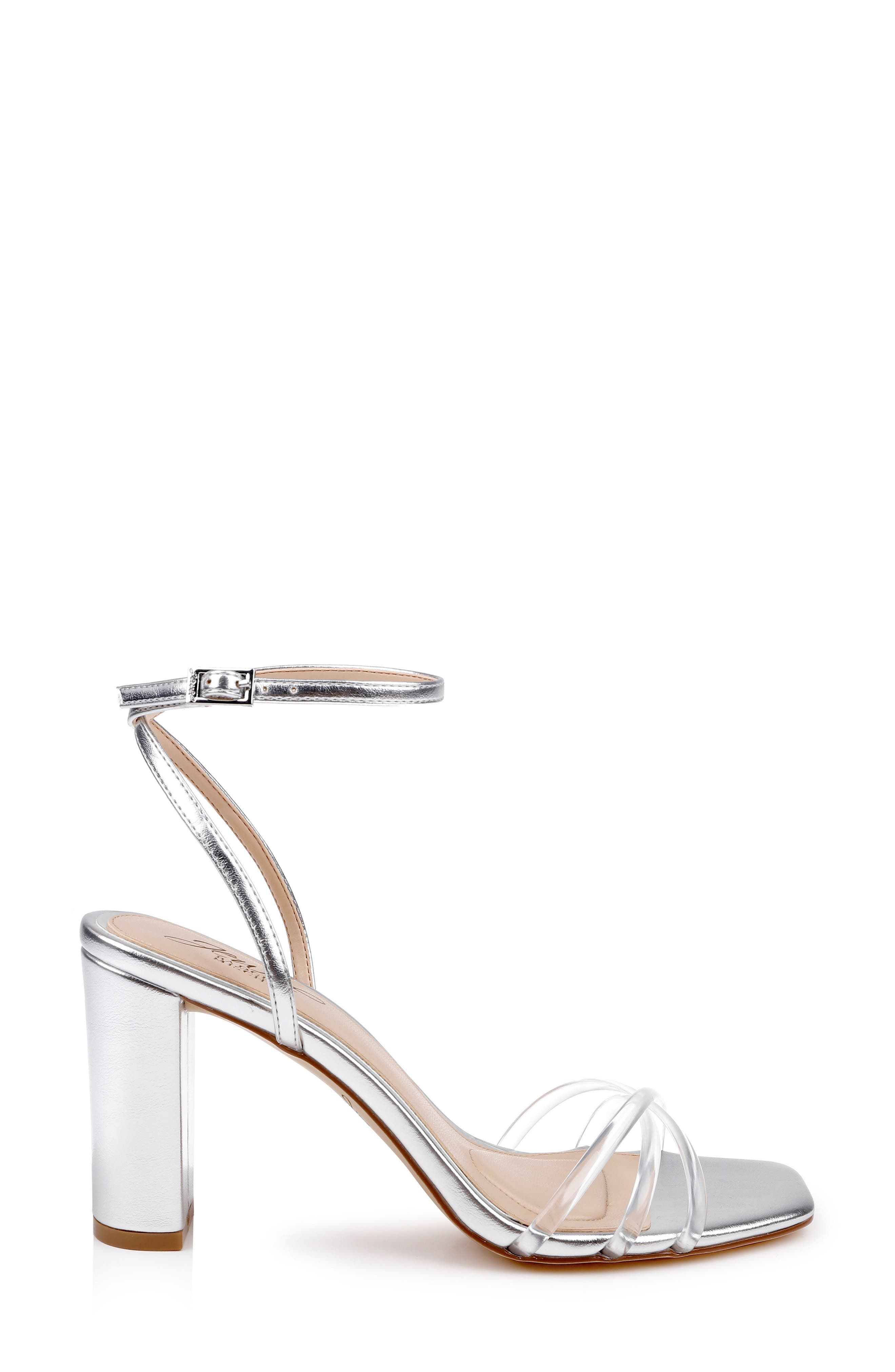 Jewel Badgley Mischka Phyliss Ankle Strap Sandal, Alternate, color, 