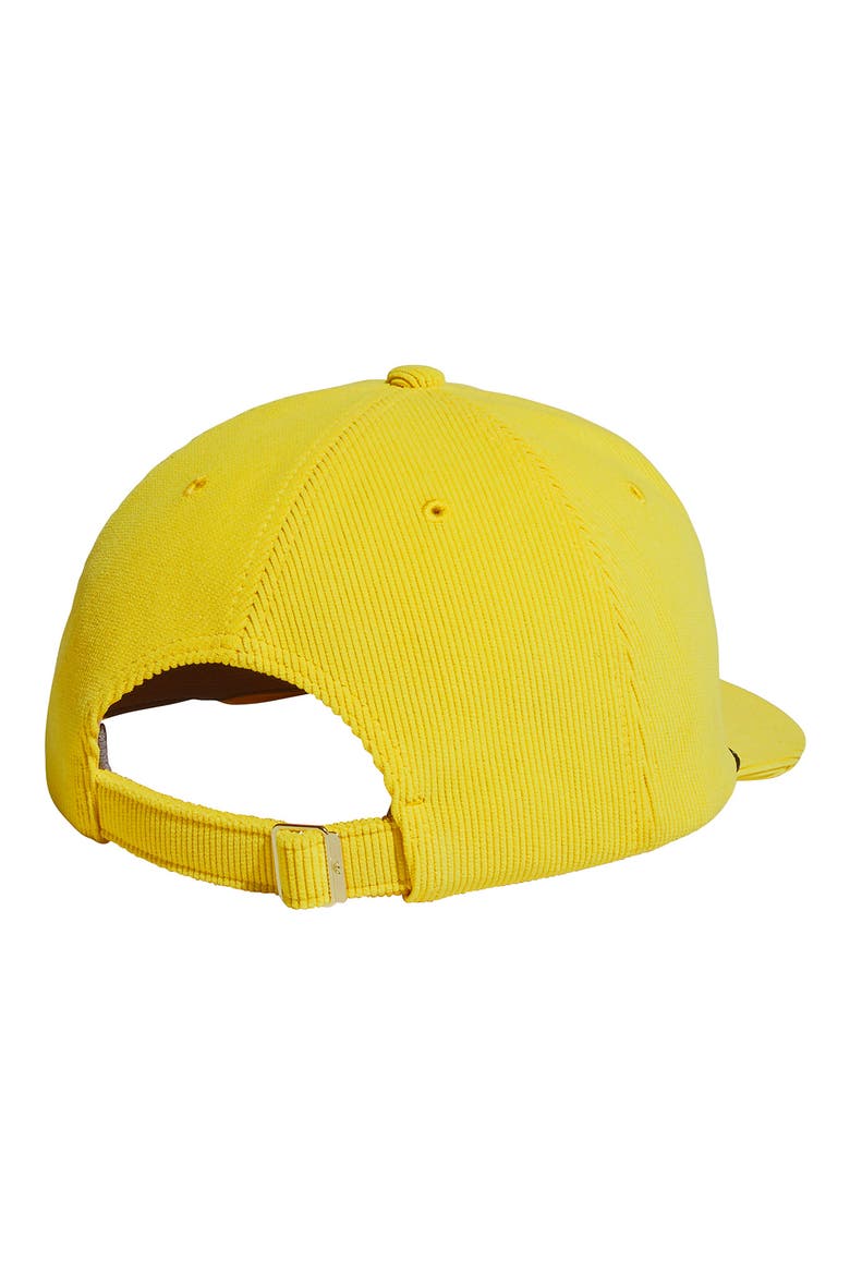 Unfair Way Corduroy Baseball Cap, Alternate, color, EQT YELLOW/ BLACK/ WHITE