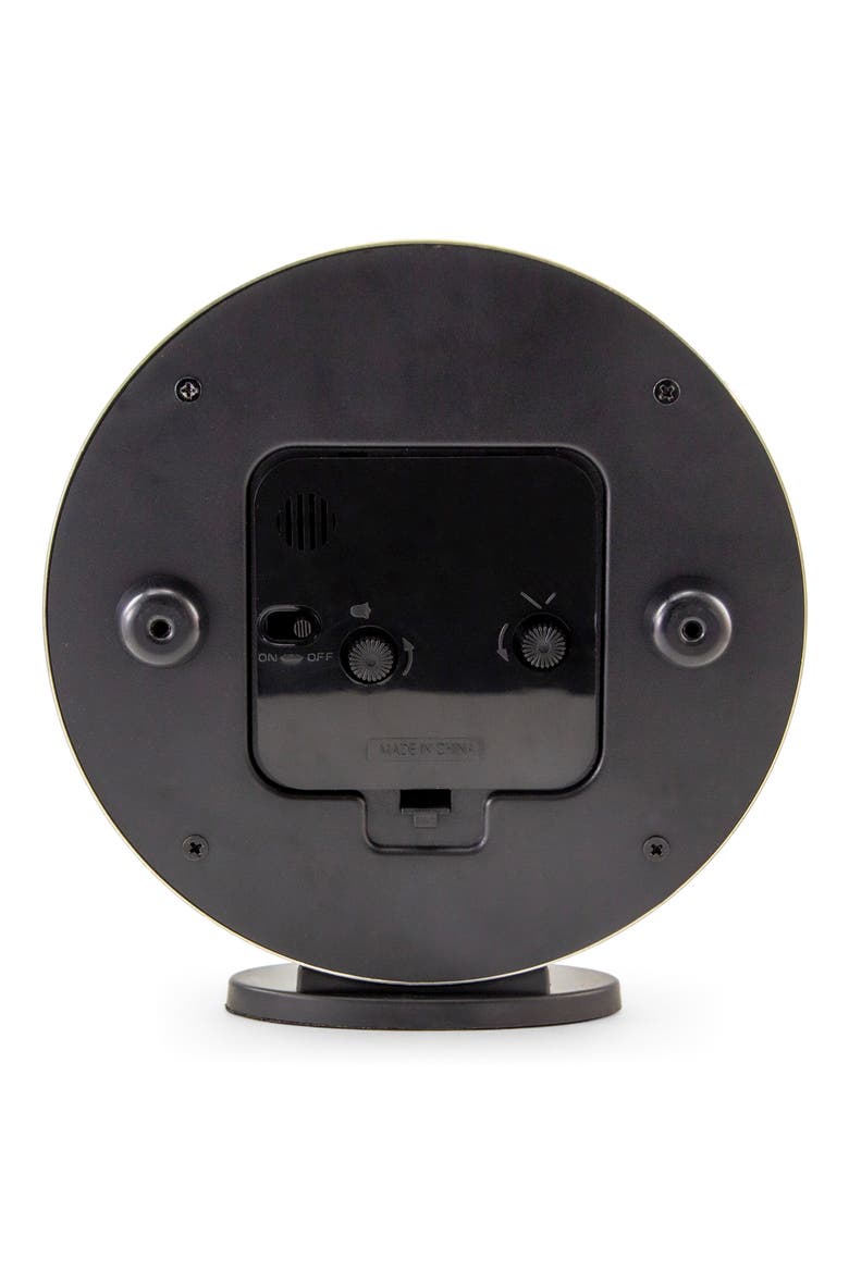 Analog Alarm Clock, Alternate, color, BLACK AND GOLD