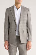 Tommy Hilfiger Plaid Wool Blazer