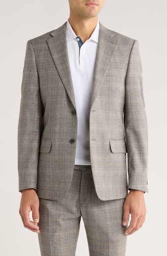 Tommy Hilfiger Plaid Wool Blazer
