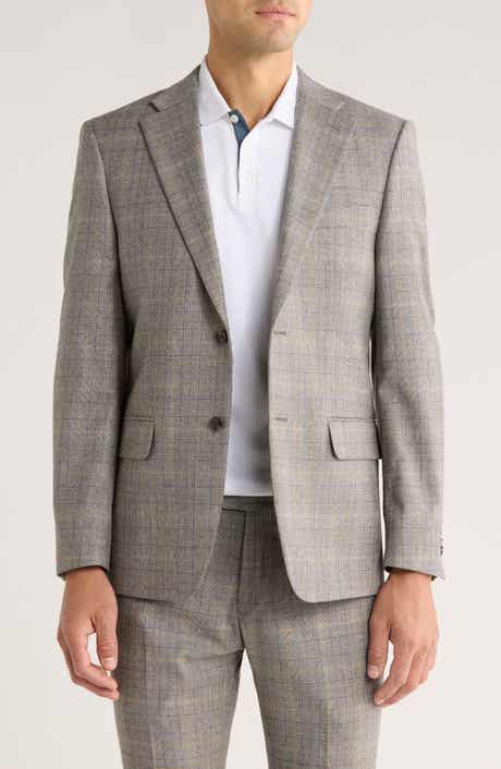 Tommy Hilfiger Plaid Wool Blazer