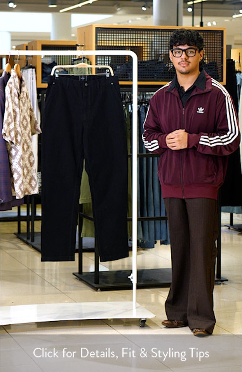 Grounds Standard Straight Leg Cotton Canvas Work Pants, sales video thumbnail