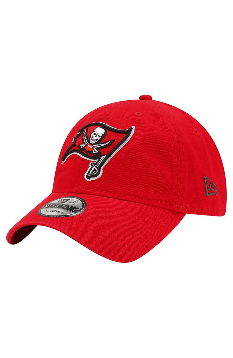 New Era Men's New Era  Red Tampa Bay Buccaneers Distinct 9TWENTY Adjustable Hat, Alternate, color, 