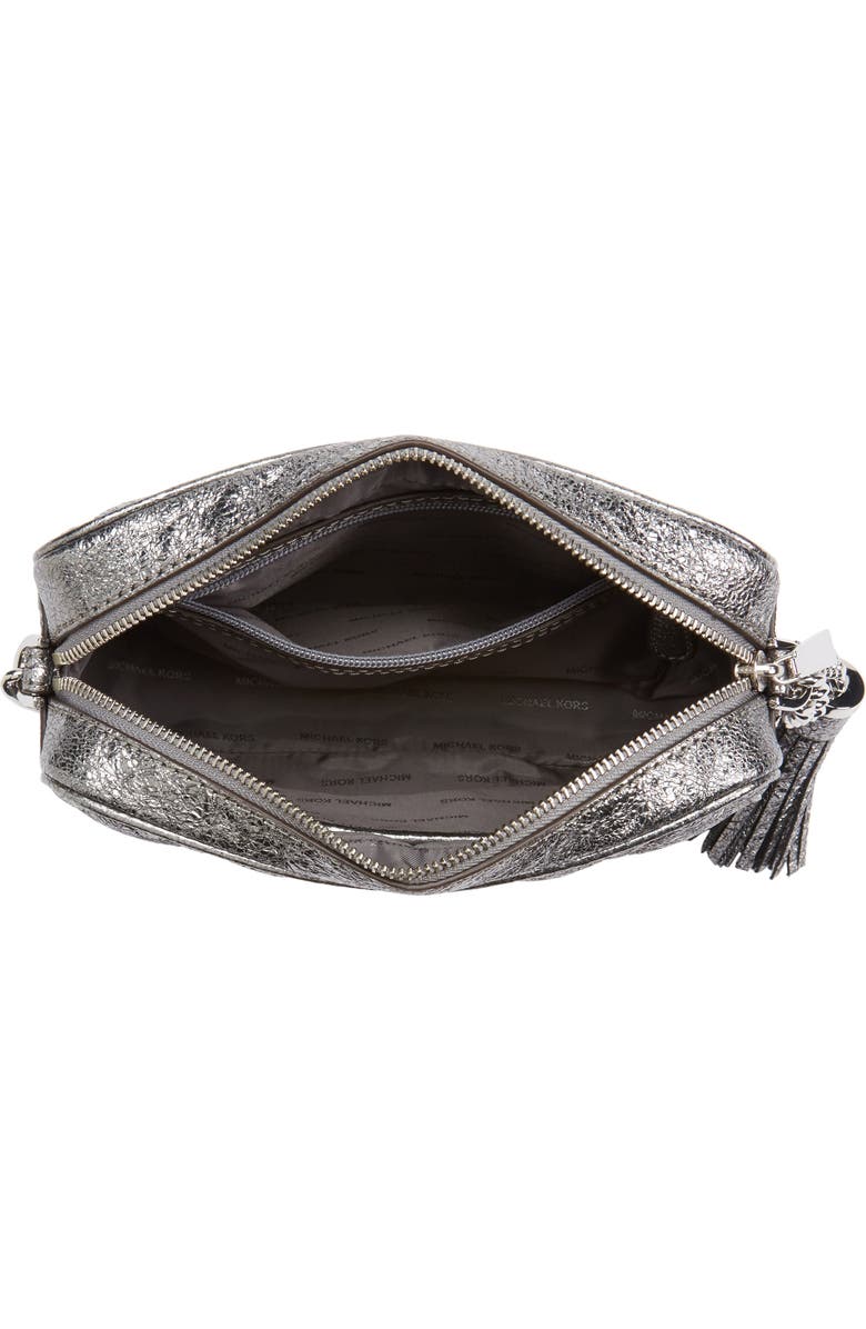 MICHAEL Michael Kors Medium Ginny Leather Camera Bag, Alternate, color,