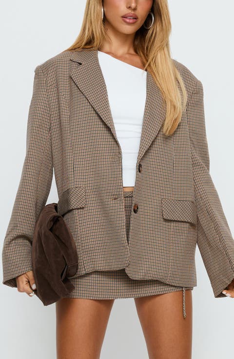 Deane Check Blazer