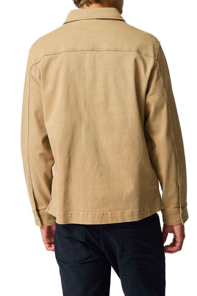 Four Rivers Stretch Cotton Jacket, Alternate, color, SADDLE