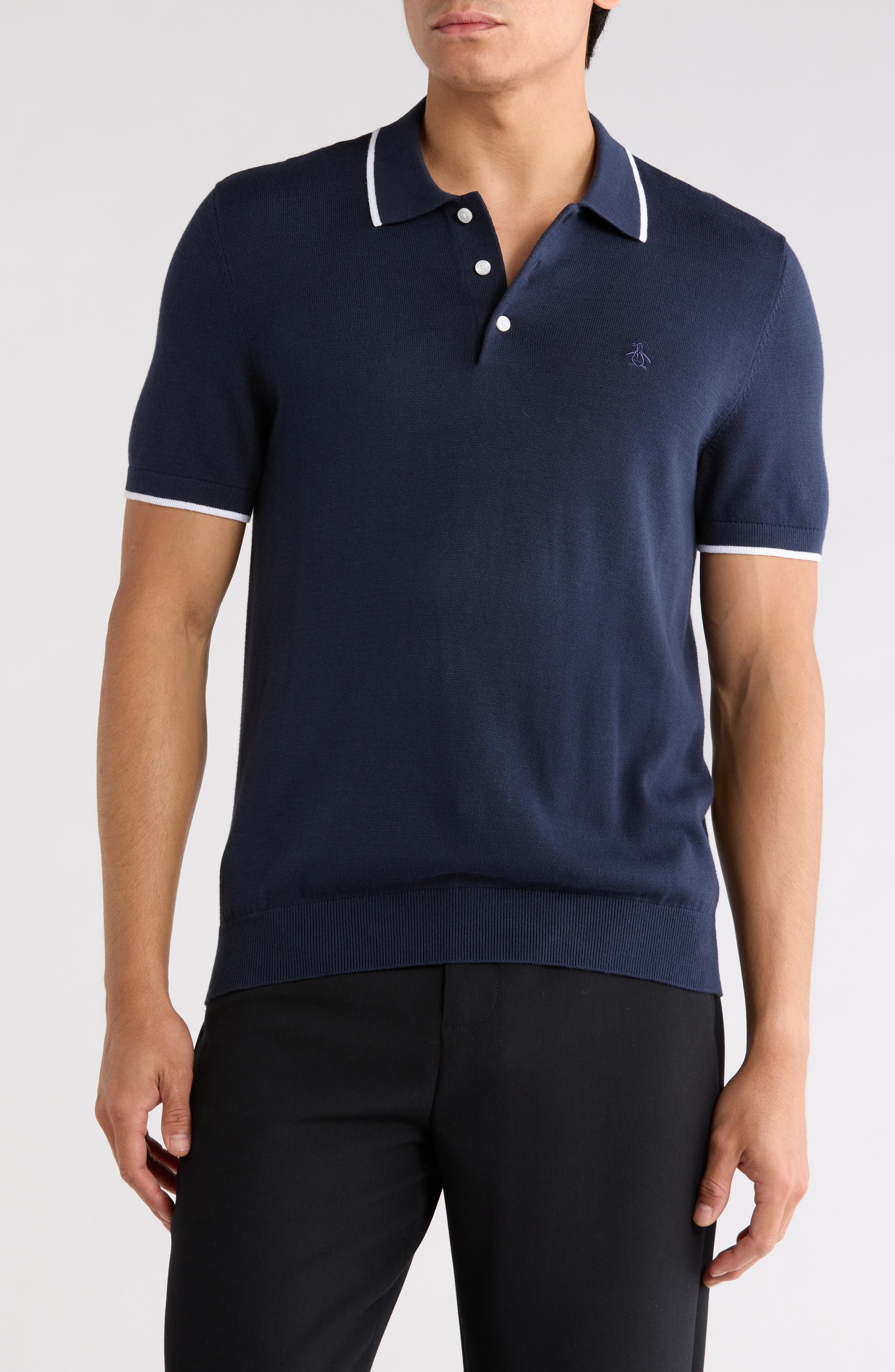 Tipped Cotton Polo