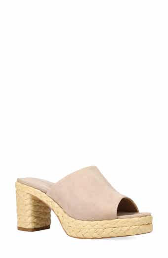 Capree Espadrille Platform Slide Sandal