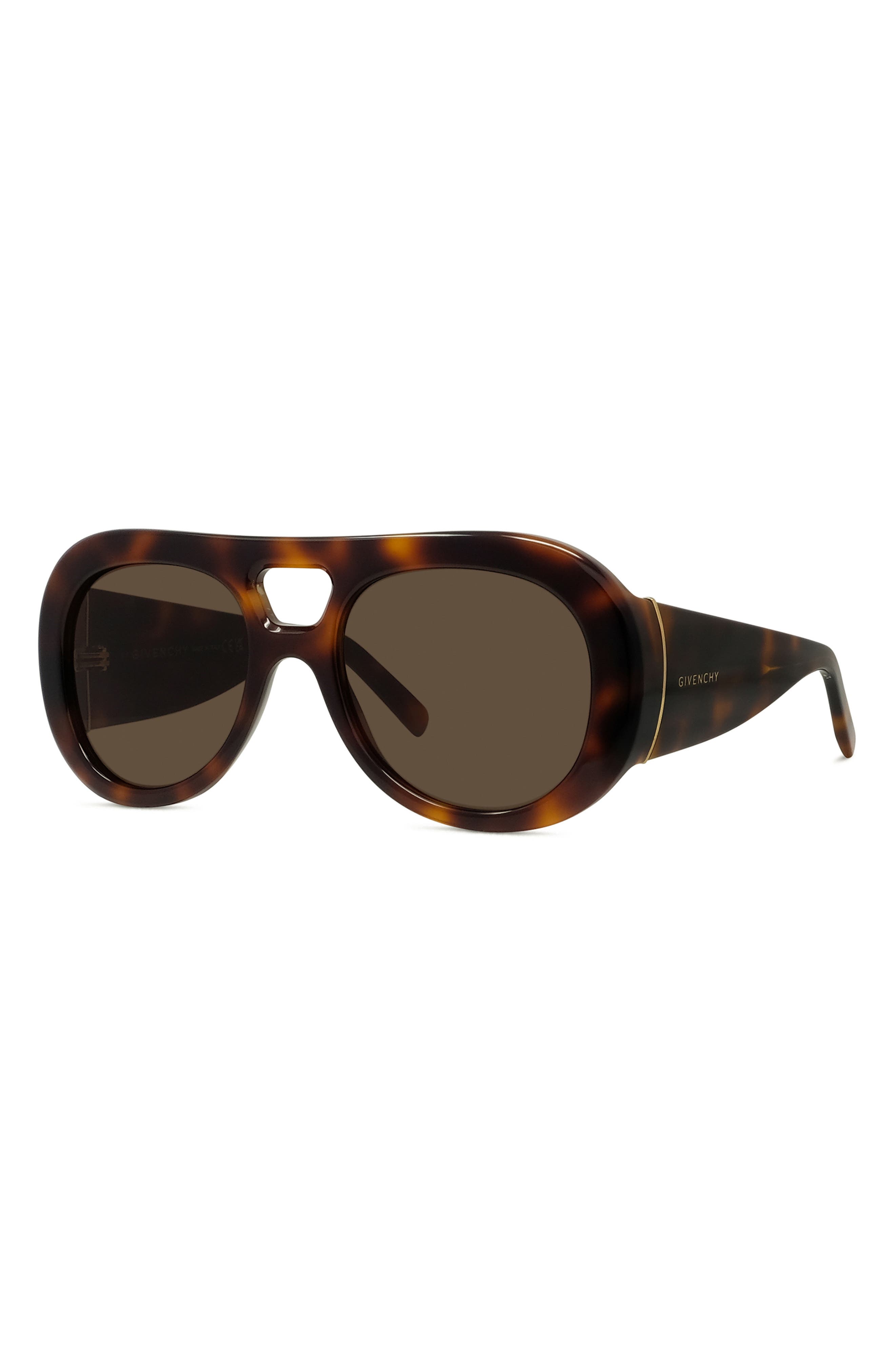 Женские солнцезащитные очки Givenchy Bold 53mm Gradient Round Sunglasses — фото 2