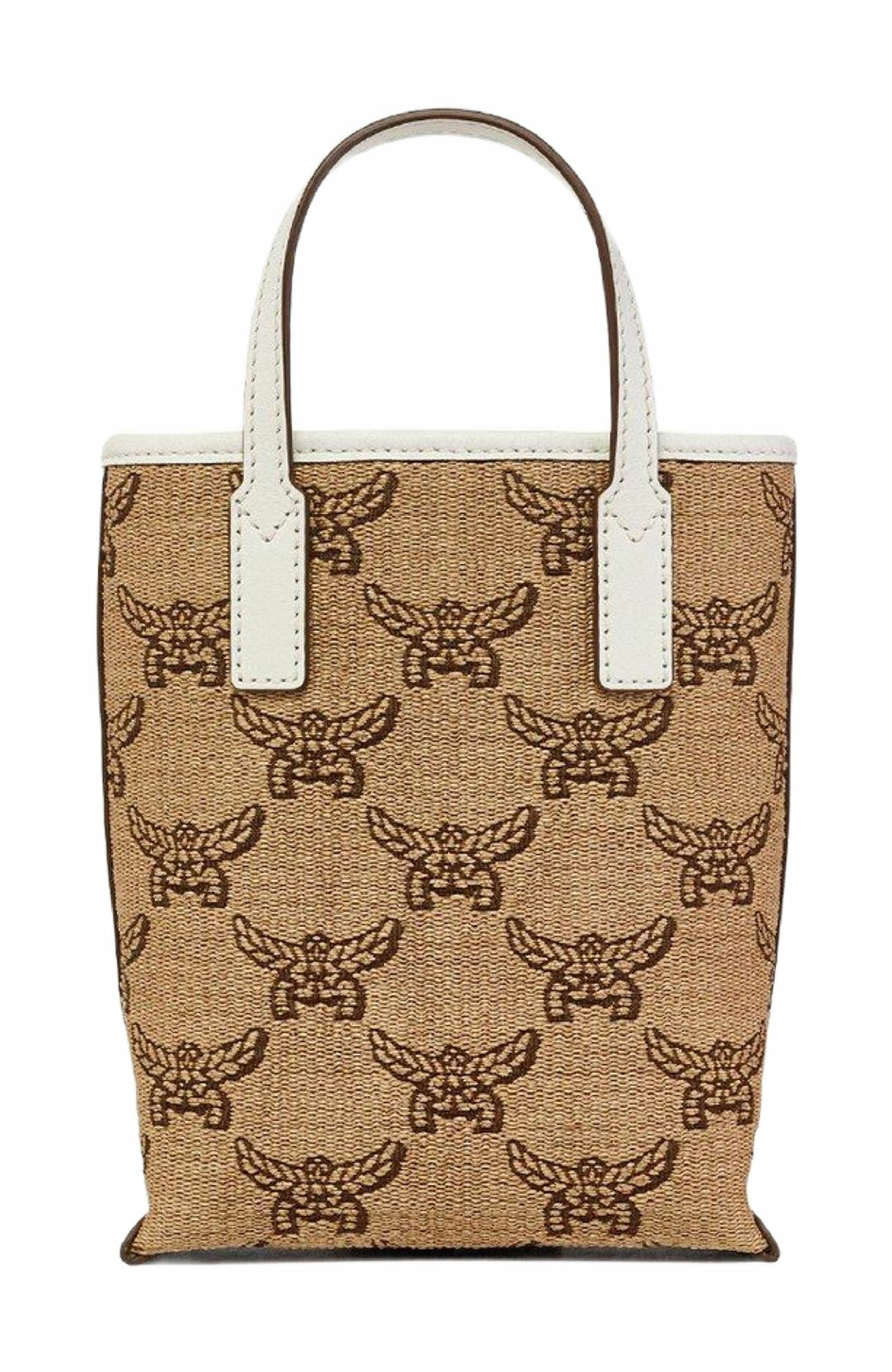 MCM Himmel Crossbody in Lauretos Raffia Jacquard, Alternate, color, 
