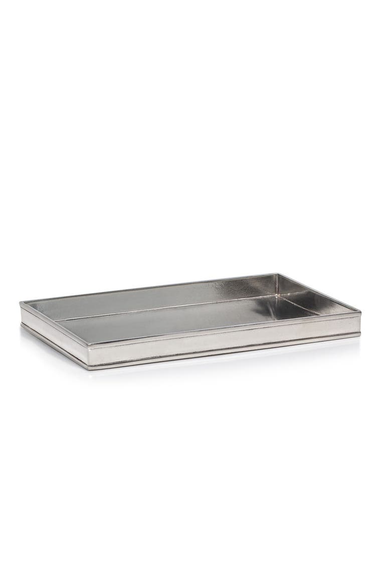 Contempo Polished Tray, Main, color, SILVER