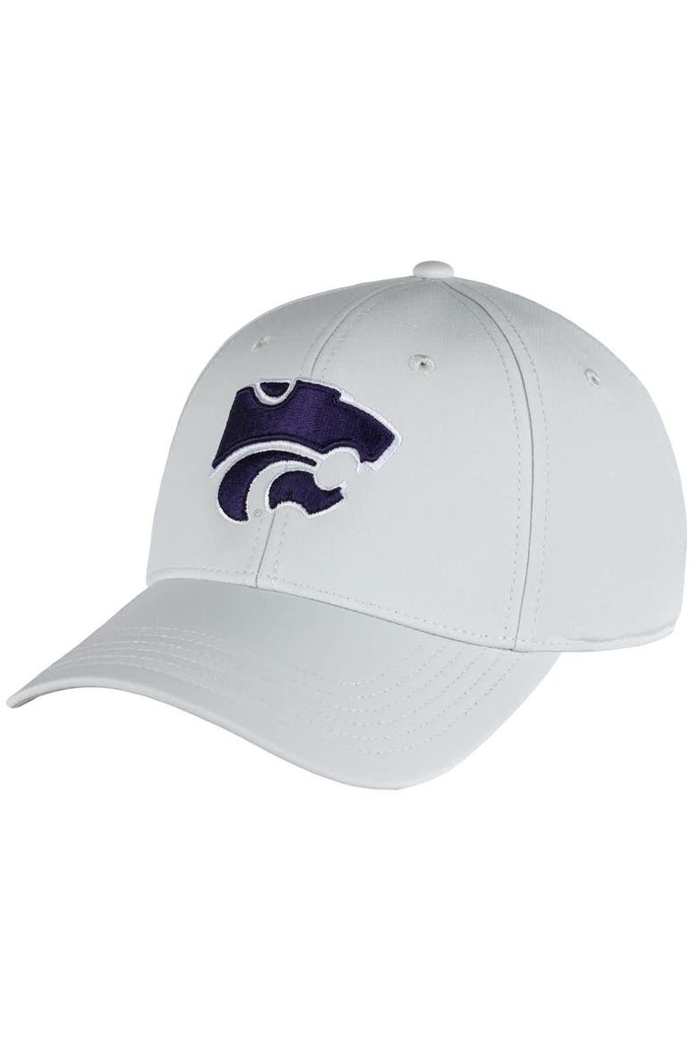 Men's Ahead  Stone Kansas State Wildcats Stratus AeroSphere Adjustable Hat, Alternate, color, Stone