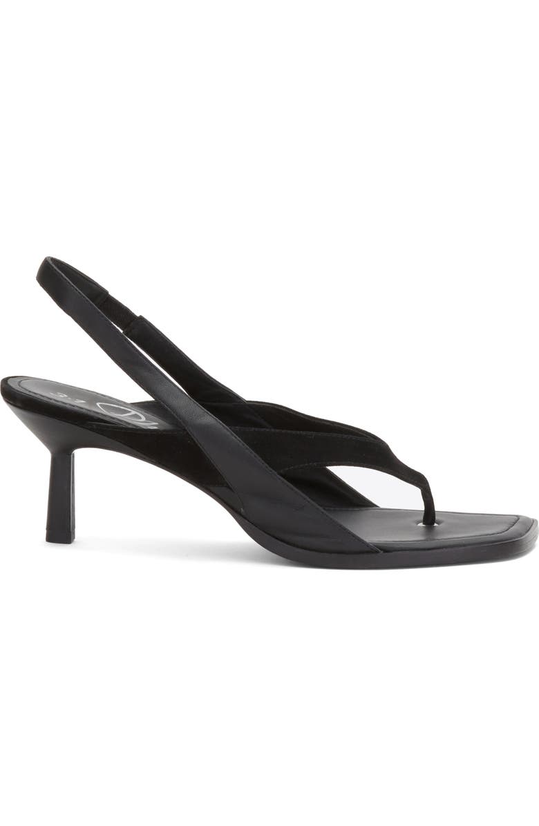 3.1 Phillip Lim Slingback Sandal, Alternate, color, Black