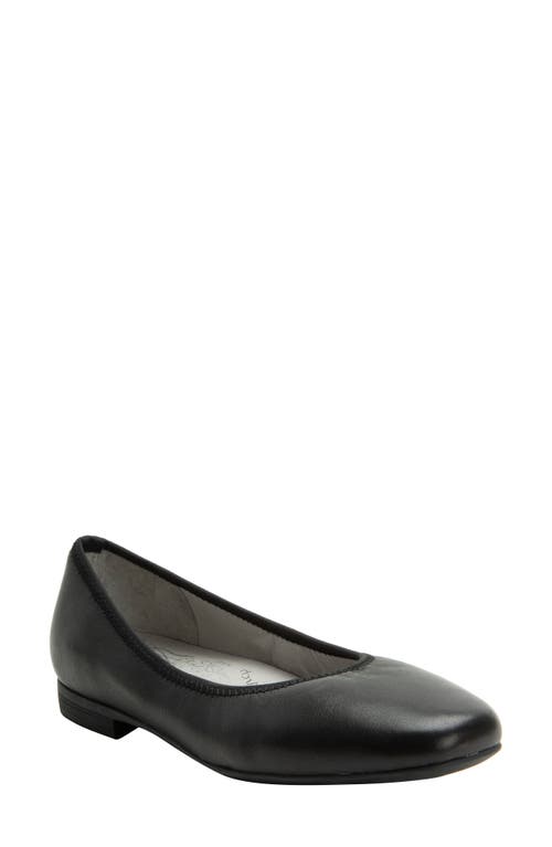 Alegria By Pg Lite Arielle Flat In Black