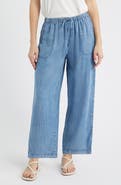 beachlunchlounge Asthin Chambray Drawstring Pants