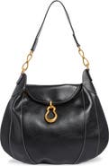 JW PEI Daria Metal Pendant Faux Leather Shoulder Bag