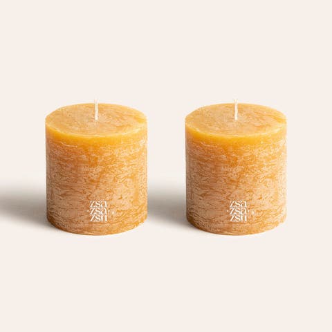 Deurne Pillar Candle 3.5 In Set of 2