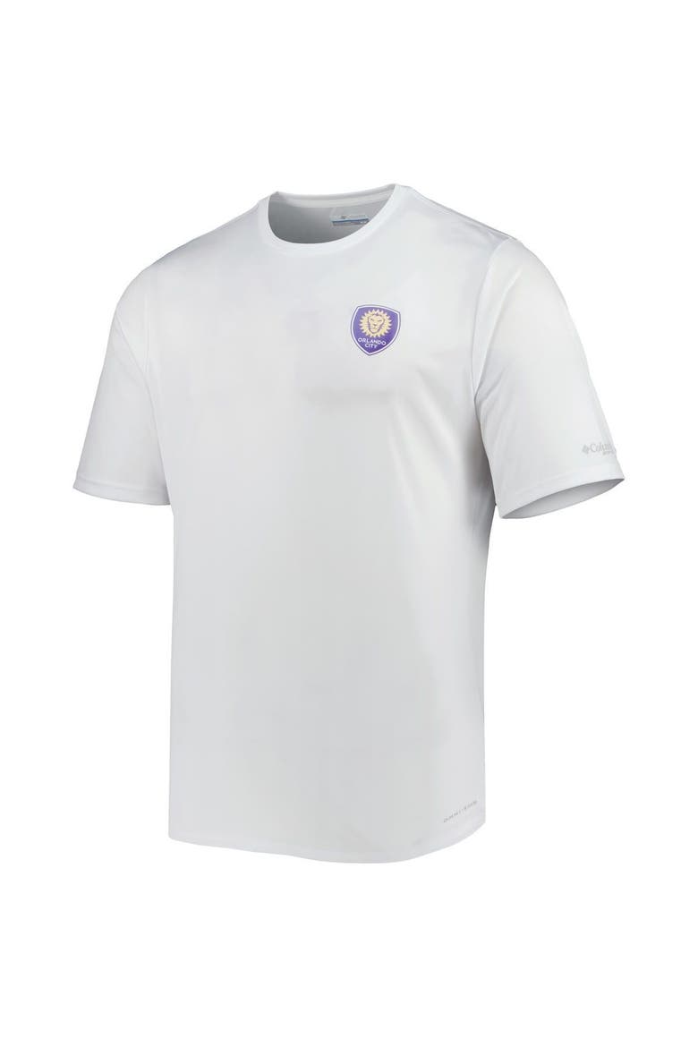 Men's Columbia White Orlando City SC Terminal Tackle Omni-Shade T-Shirt, Alternate, color, White