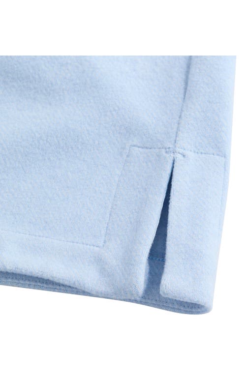 Vineyard Vines Calmwater Quarter Zip Pullover In Blue