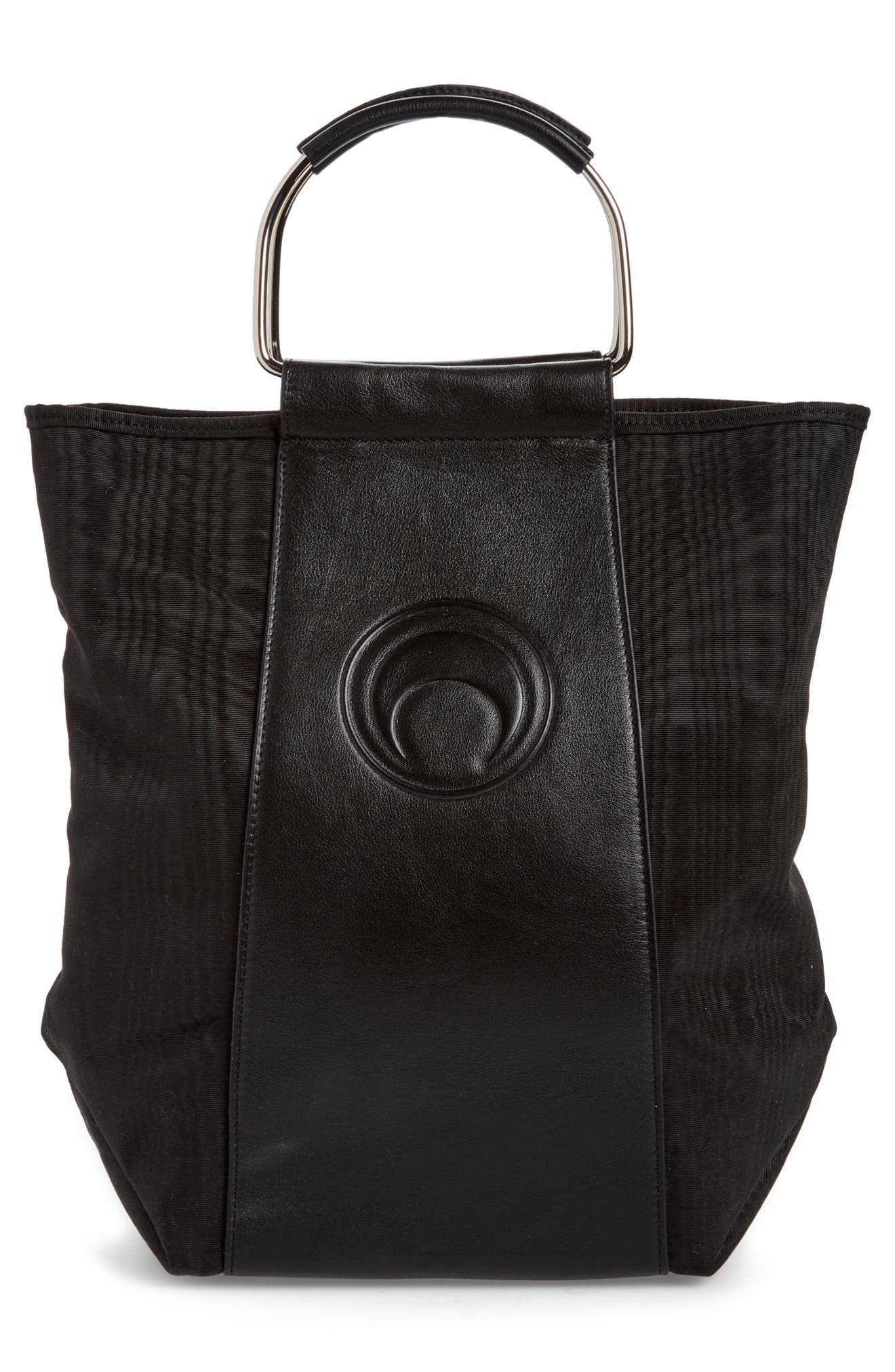 Marine Serre Moiré Shopper Tote, Alternate, color, 