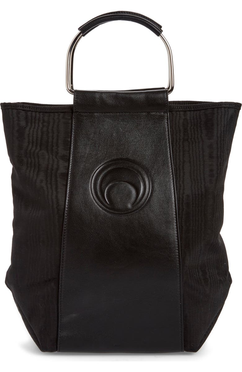 Marine Serre Moiré Shopper Tote, Alternate, color,