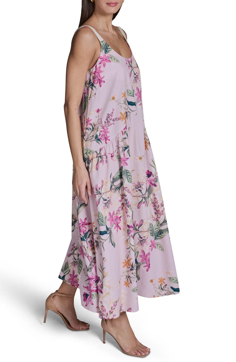 BCBG Floral Maxi Sundress, Alternate, color, 