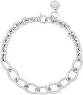 AllSaints Flex Oval Link Chain Bracelet