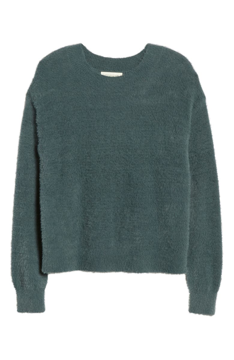 Treasure & Bond Fuzzy Crewneck Sweater, Alternate, color, 