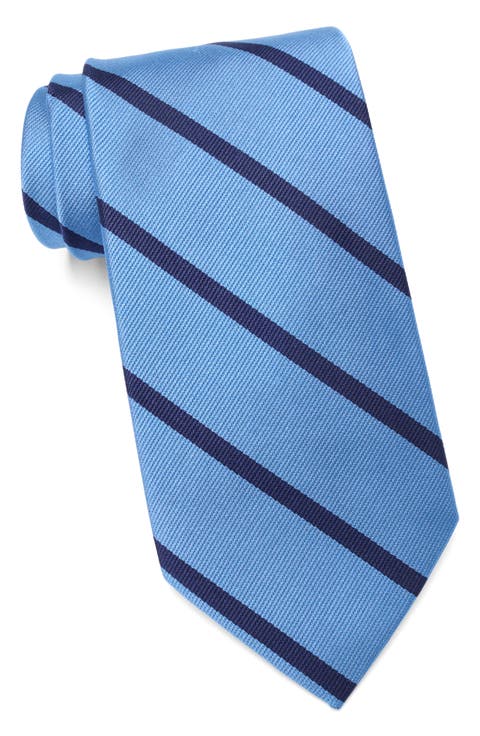 Pencil Stripe Silk Tie