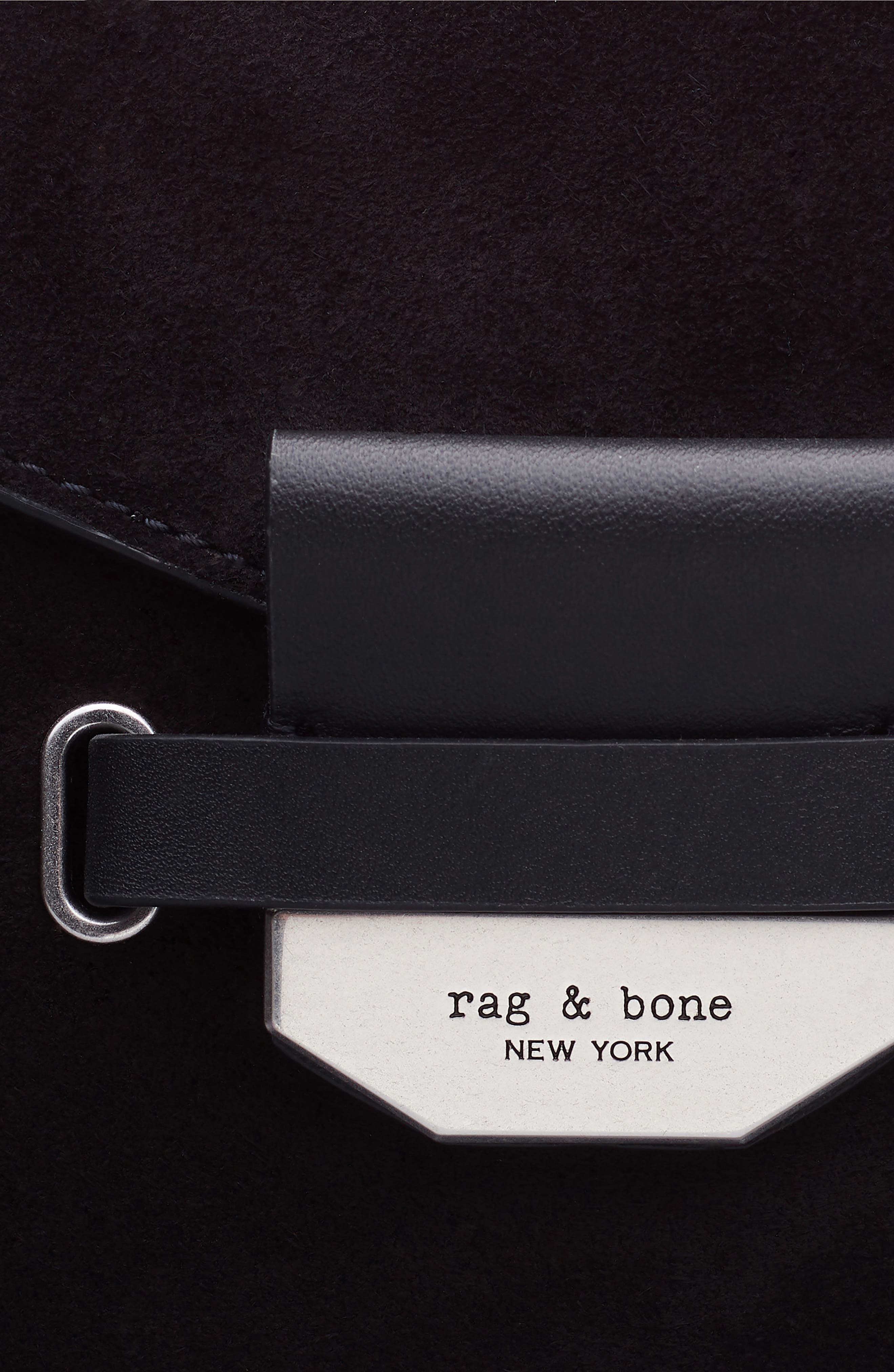 rag & bone Field Messenger 2.0 Suede Bag, Alternate, color, 