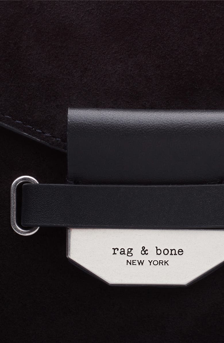 rag & bone Field Messenger 2.0 Suede Bag, Alternate, color,