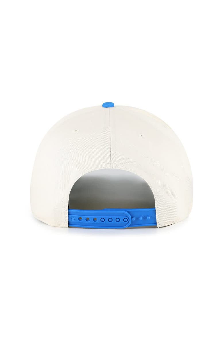 Men's '47  Natural Detroit Lions Frame Out Two Tone Hitch Adjustable Hat, Alternate, color, Natural