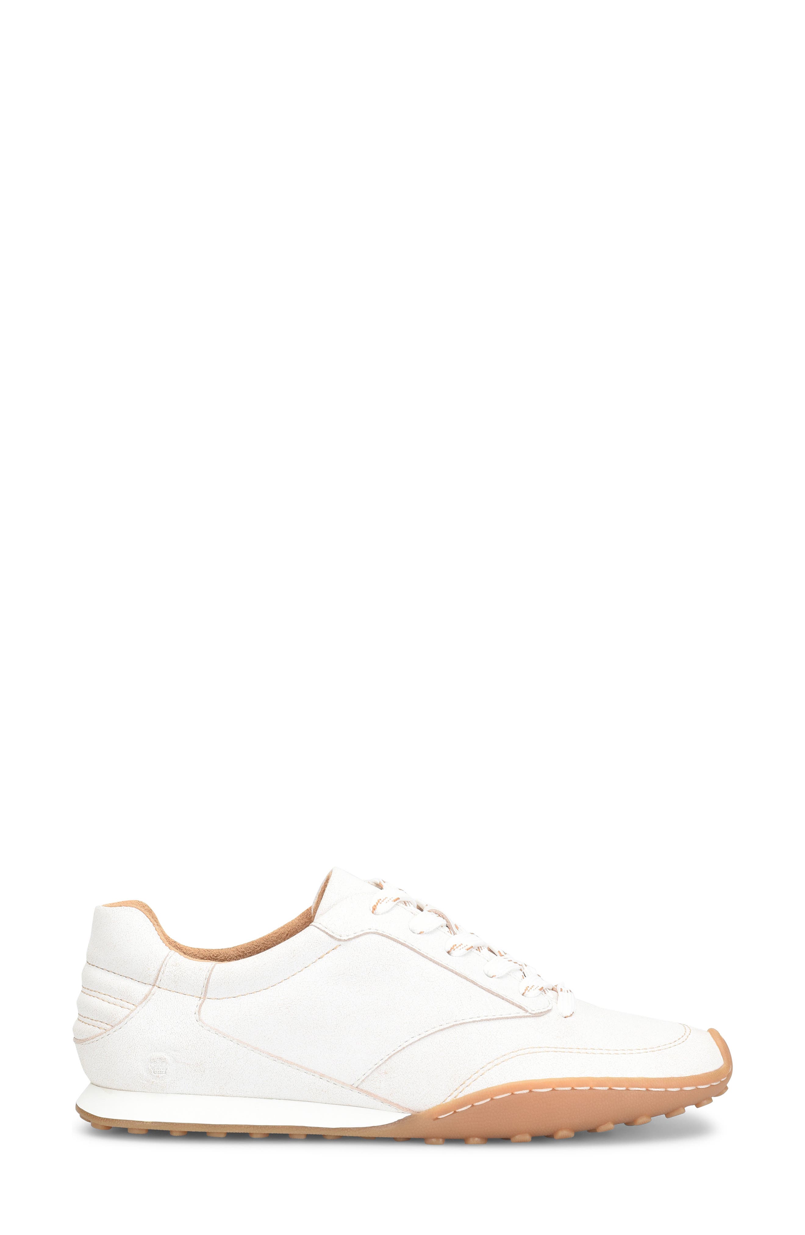 Børn Alma Sneaker, Alternate, color, White Leather