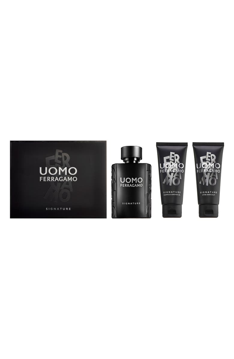 FERRAGAMO Uomo Signature Men's 3-Piece Eau de Parfum Set, Alternate, color,