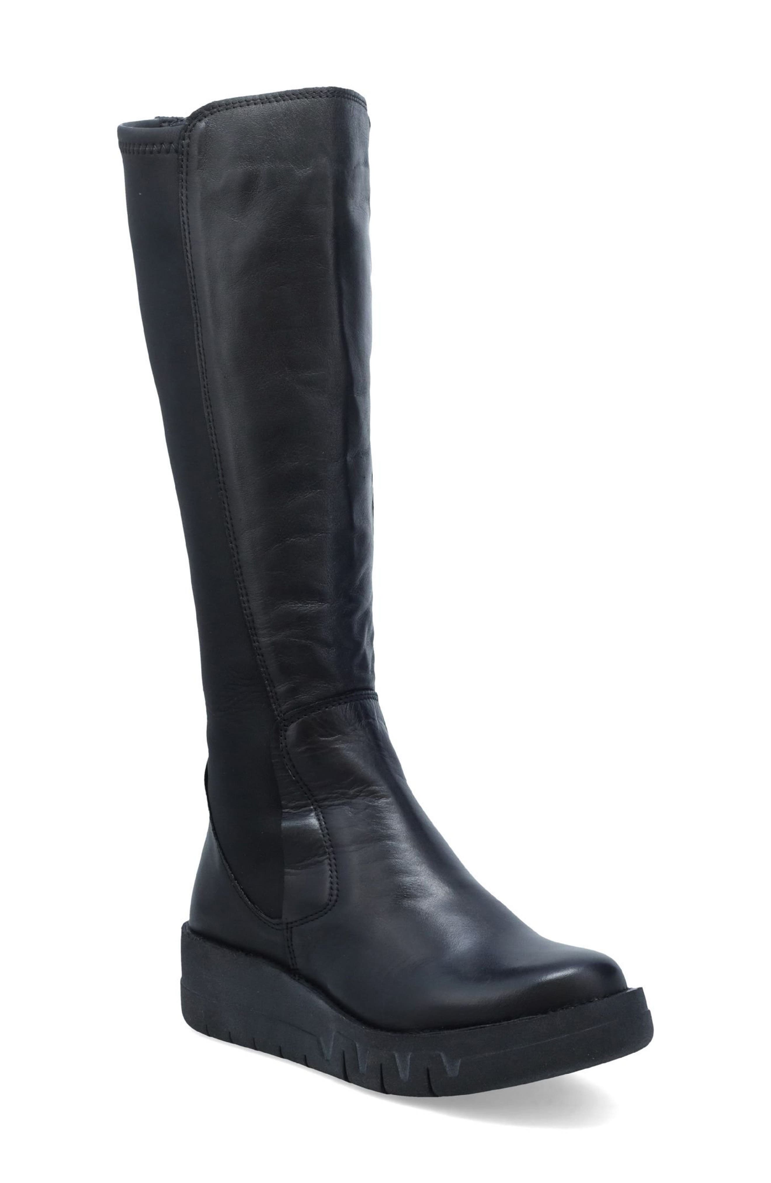 Miz Mooz Lucky Wedge Boot, Main, color, 