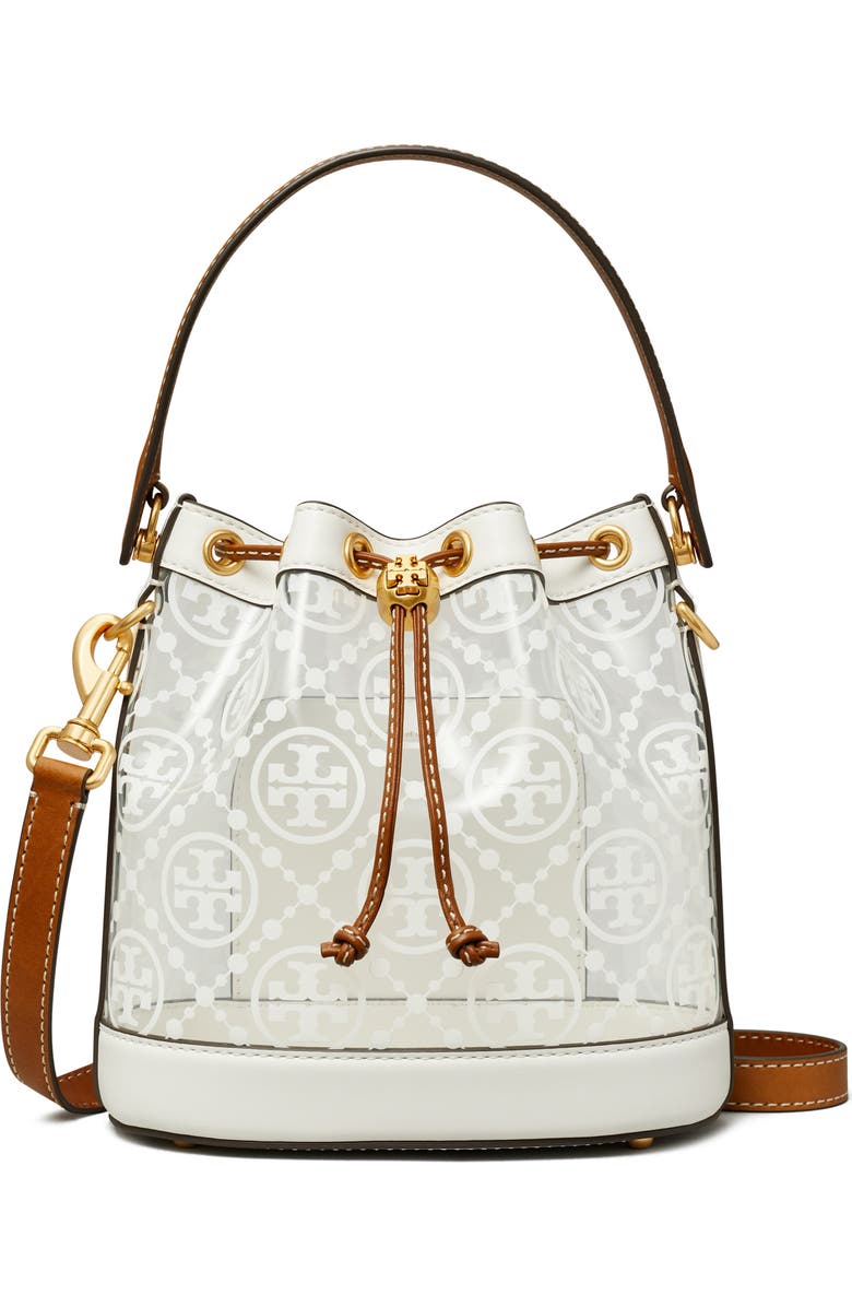 Tory Burch T Monogram Bucket Bag, Main, color,