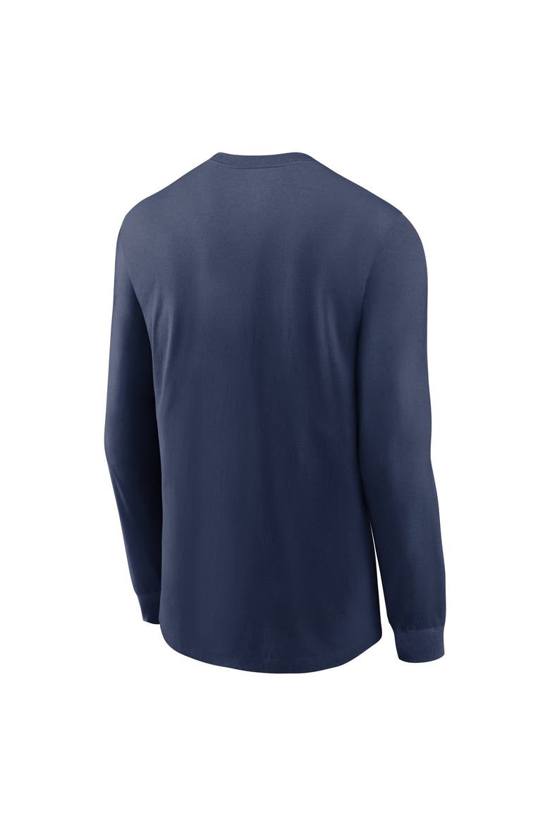 Men's Nike Navy Boston Red Sox Cooperstown Graphic Long Sleeve T-Shirt, Alternate, color, Navy