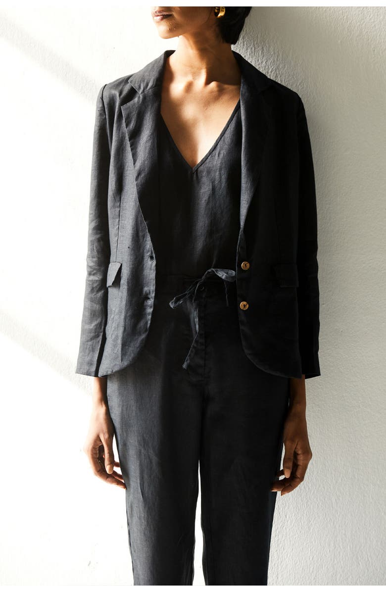 Reistor The She's Everything Blazer, Main, color, Black
